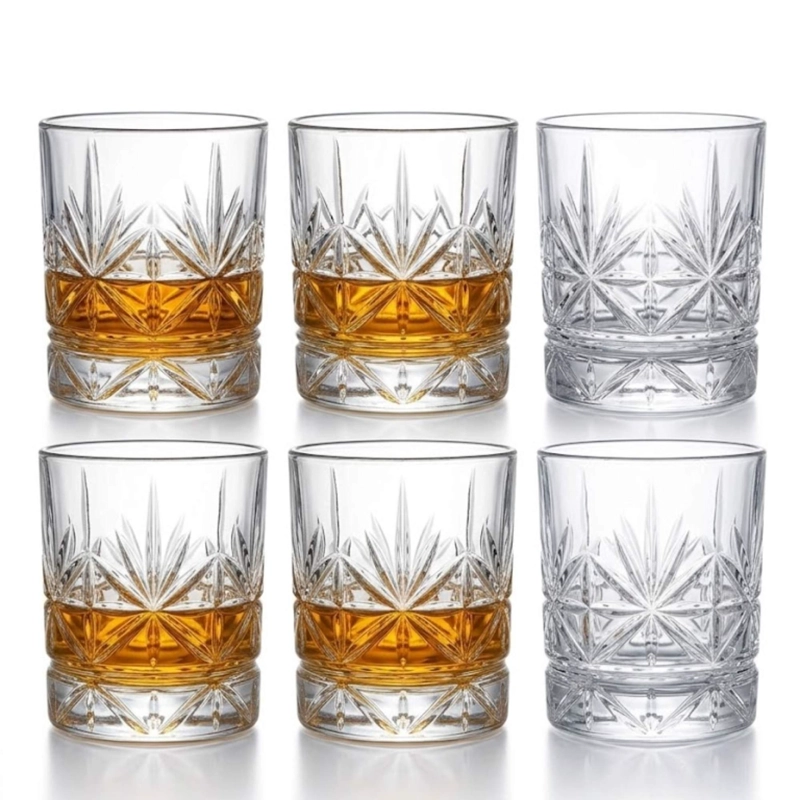 SET 6 VASOS OLD FASHIONED TALLADOS 323 ML - 1