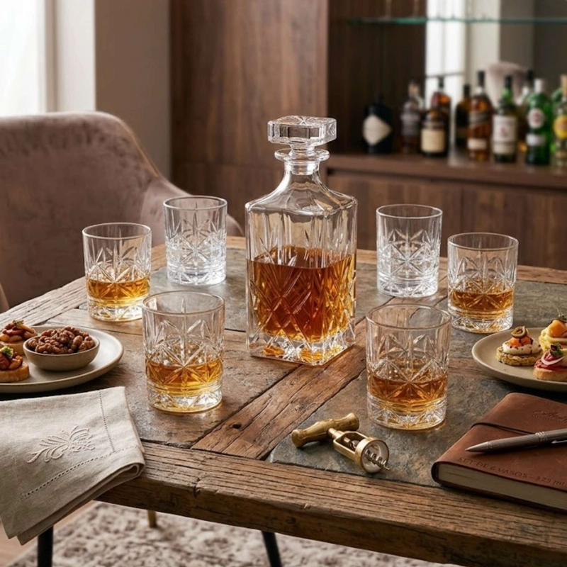 SET 6 VASOS OLD FASHIONED TALLADOS 323 ML - 2