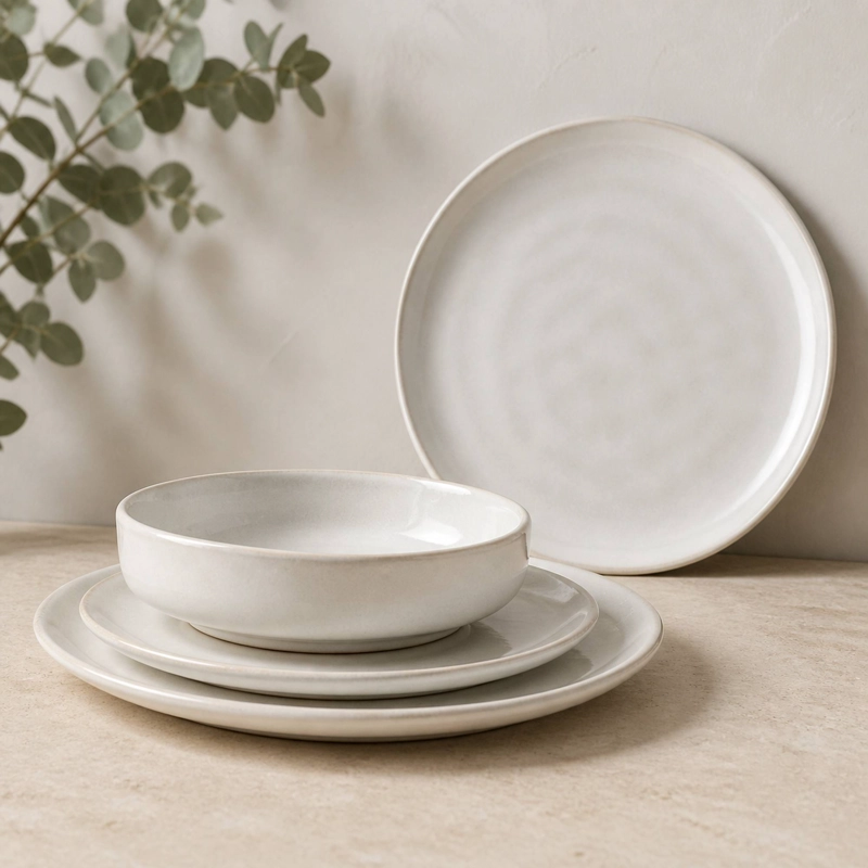 VAJILLA CERAMICA MALIBU 18 PIEZAS PARA 6 PERSONAS - 3