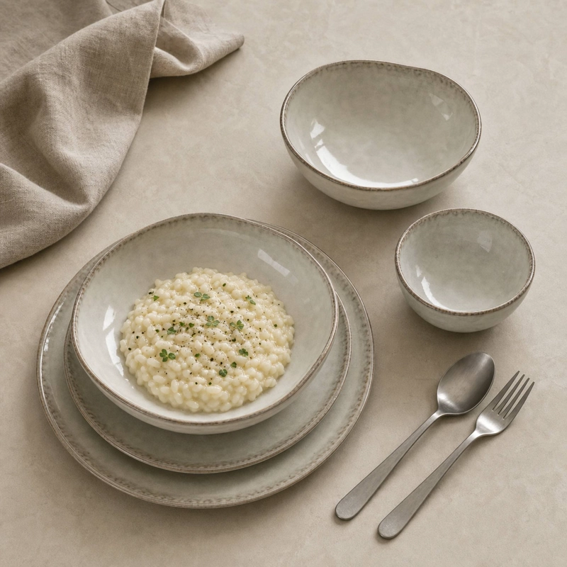 VAJILLA CERAMICA CRETA 30 PIEZAS PARA 6 PERSONAS - 3
