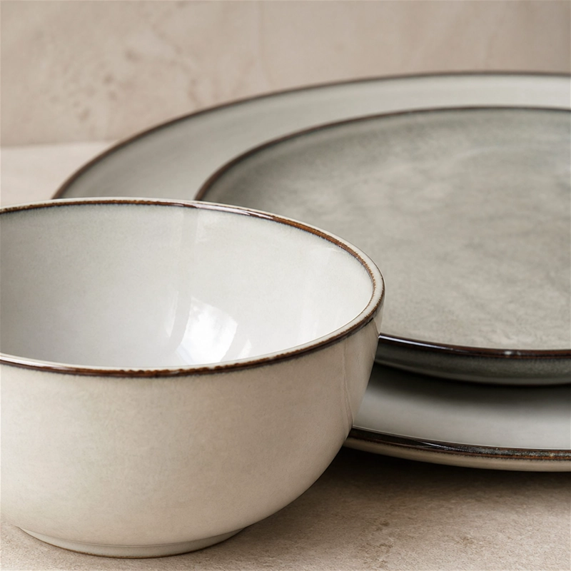 VAJILLA CERAMICA CUSCO 18 PIEZAS PARA 6 PERSONAS - 5