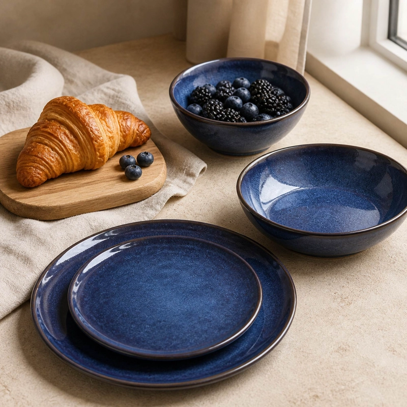 VAJILLA CERAMICA BERGEN 30 PIEZAS PARA 6 PERSONAS - 2
