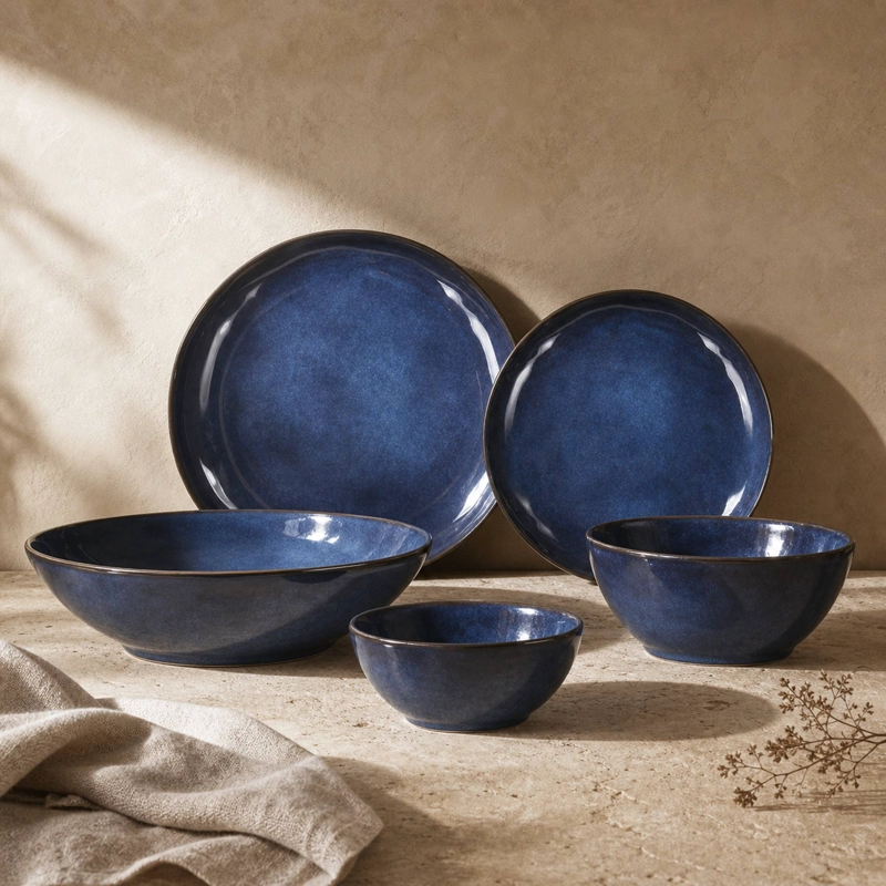 VAJILLA CERAMICA BERGEN 30 PIEZAS PARA 6 PERSONAS - 4