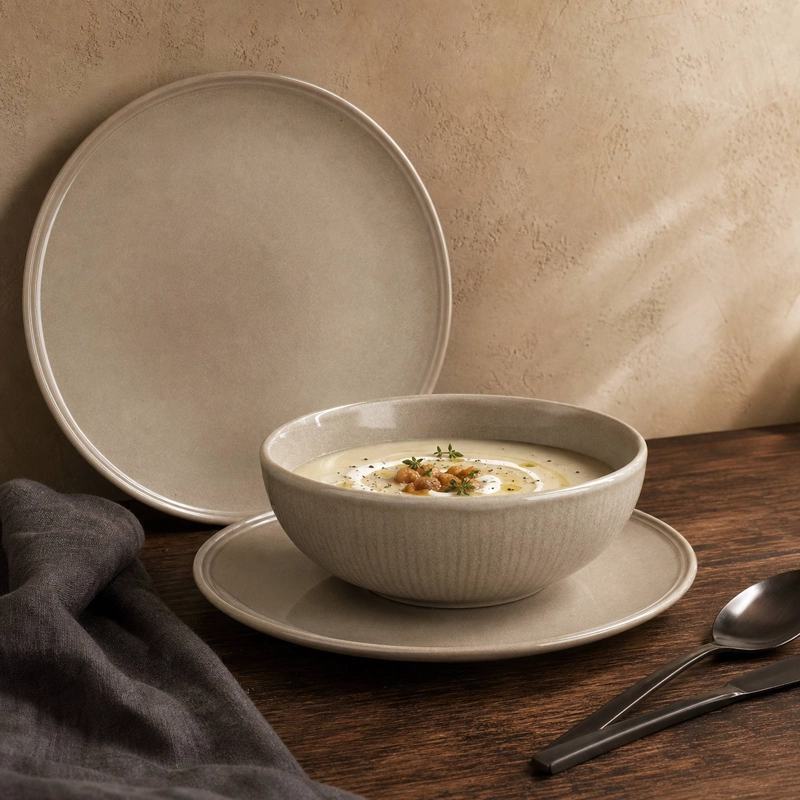 VAJILLA CERAMICA NAZCA 18 PIEZAS PARA 6 PERSONAS - 5