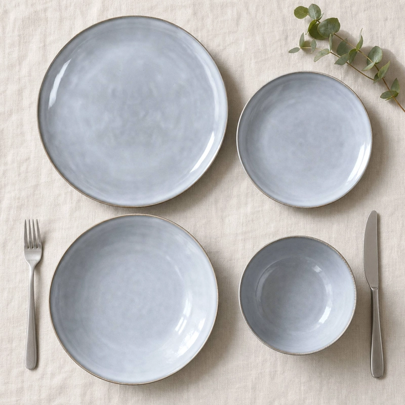 VAJILLA CERAMICA NIJAR 24 PIEZAS PARA 6 PERSONAS - 3