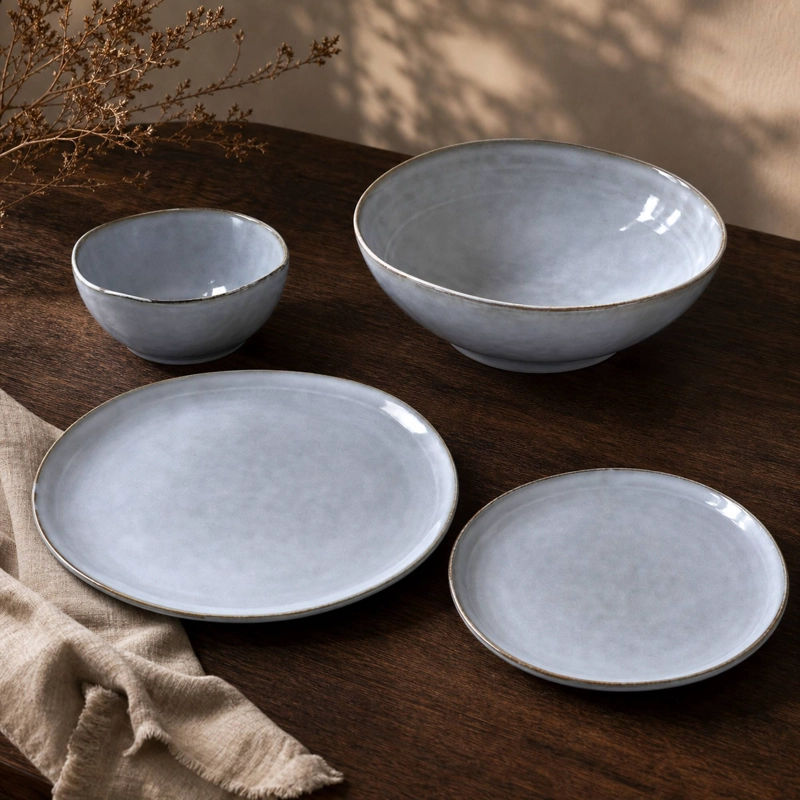 VAJILLA CERAMICA NIJAR 24 PIEZAS PARA 6 PERSONAS - 4