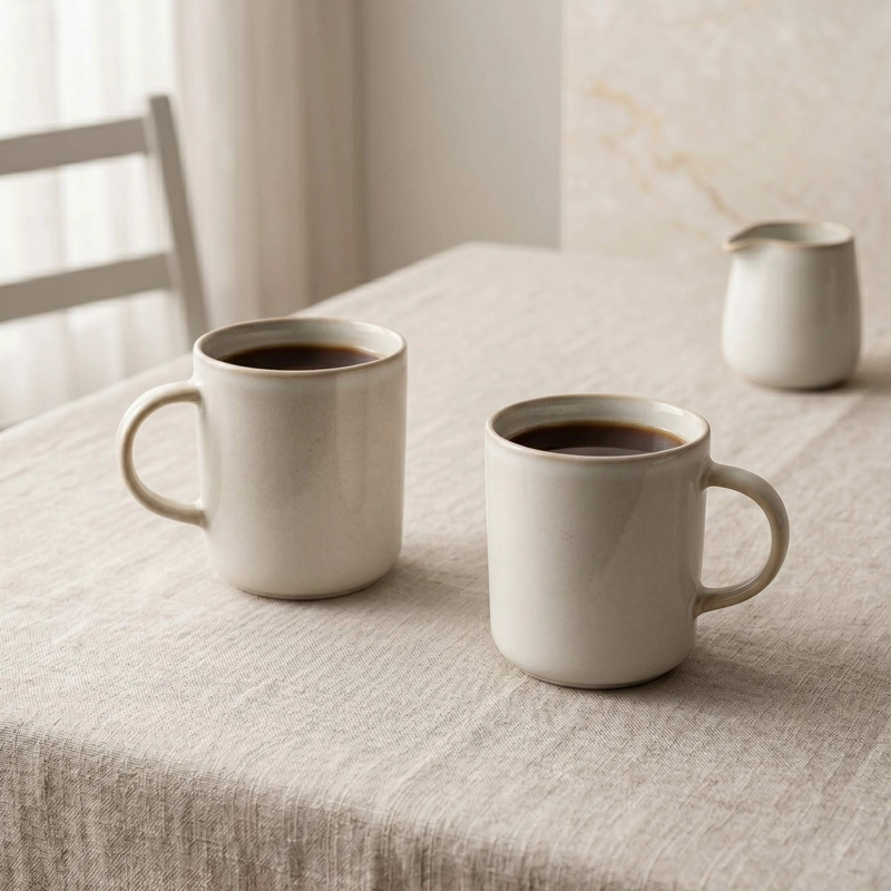 SET 6 TAZAS MUG CERAMICA LUXOR 380 ML - 2