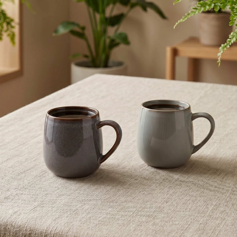 SET 6 TAZAS CERAMICA COLMAR 320 ML - SURTIDO 2 MODELOS - 3