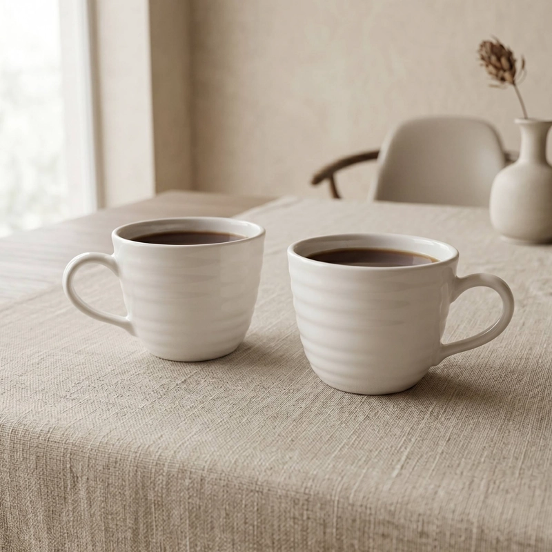 SET 6 TAZAS MUG CERAMICA ARTESANAL ASIS 470 ML - 2