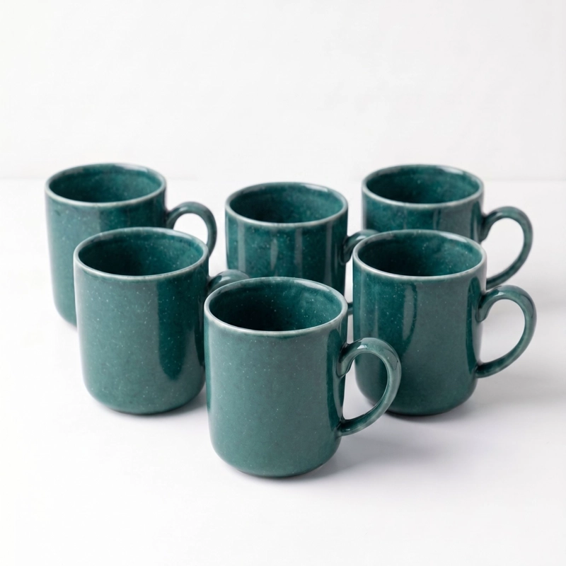 SET 6 TAZAS MUG CERAMICA MANAOS 380 ML - 4