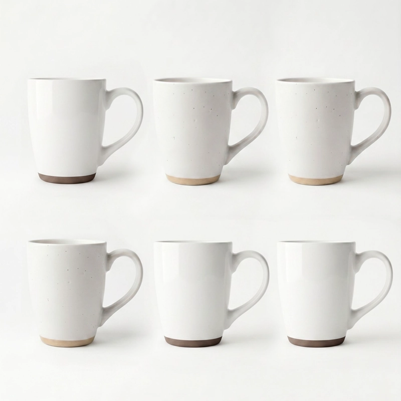 SET 6 TAZAS CERAMICA MALMO 380 ML - SURTIDO 2 MODELOS - 7