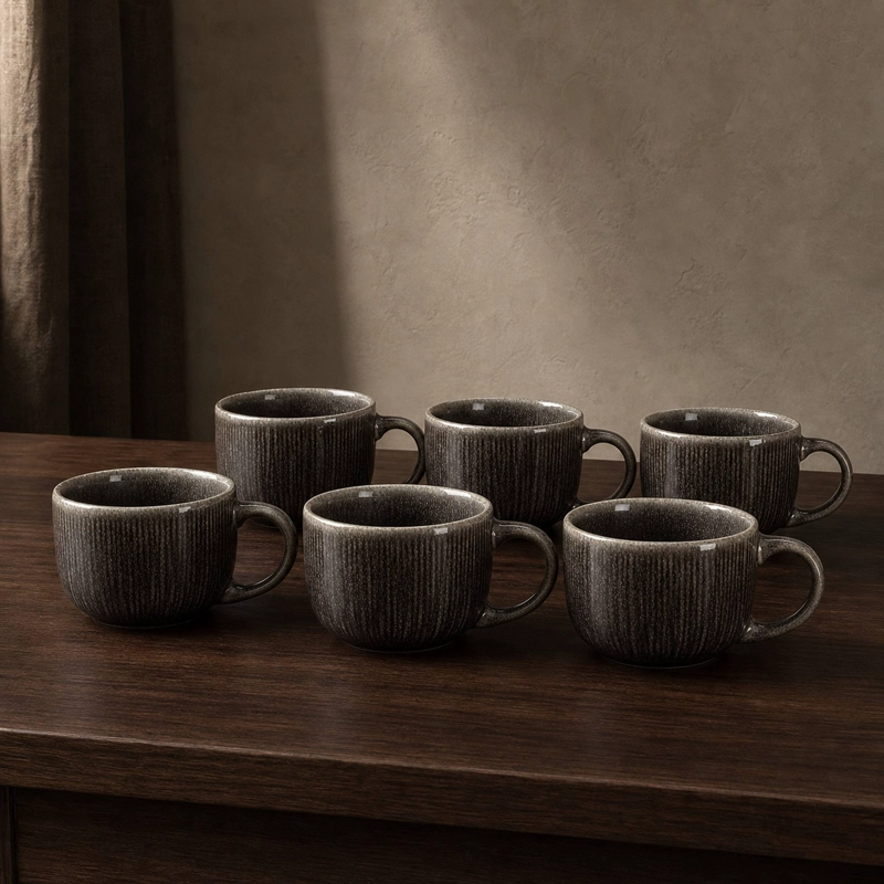 MUG CERAMICA SALZBURGO SET DE 6 530 ML - 4