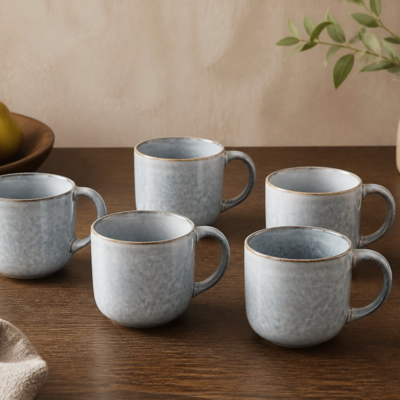 MUG CERAMICA NIJAR SET DE 6 400 ML - 1