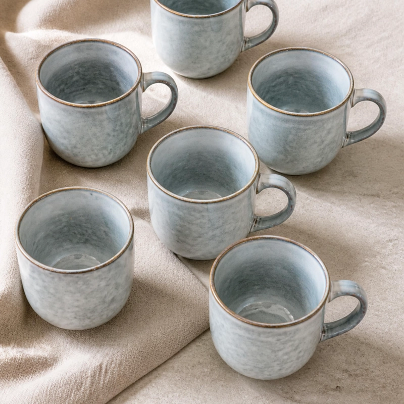 MUG CERAMICA NIJAR SET DE 6 400 ML - 3