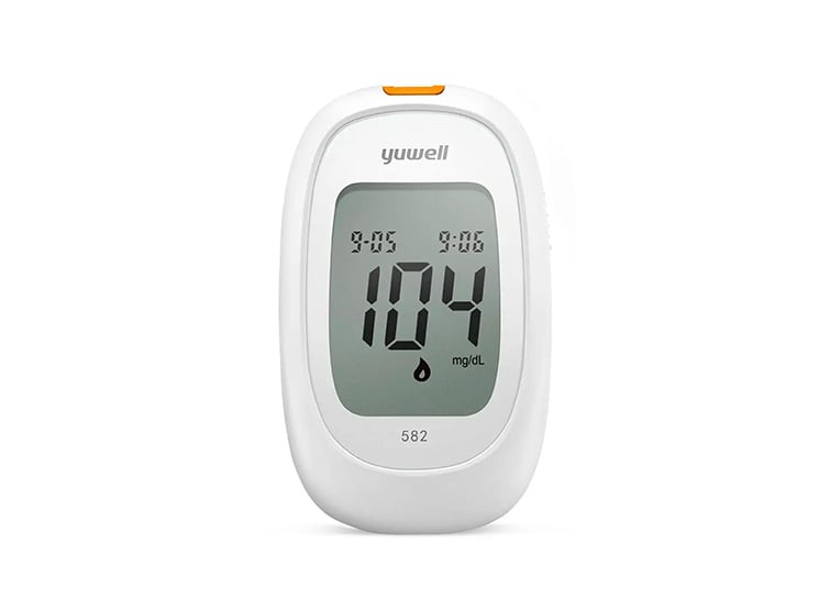 GLUCÓMETRO YUWELL 582 MEDIDOR GLUCOSA GLICEMIA 200 CINTAS 200 LANCETAS - 2