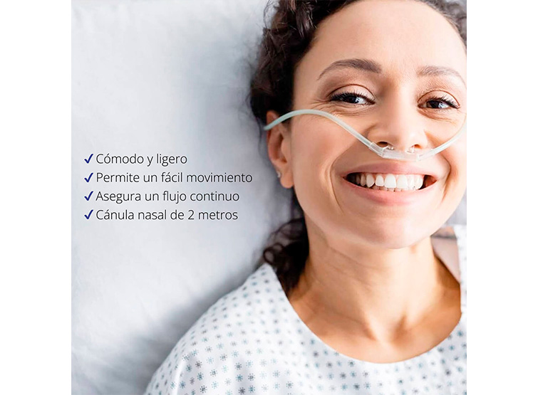 CÁNULA NASAL TOPMEDIC PARA ADULTO LONGITUD 2 METROS - 3
