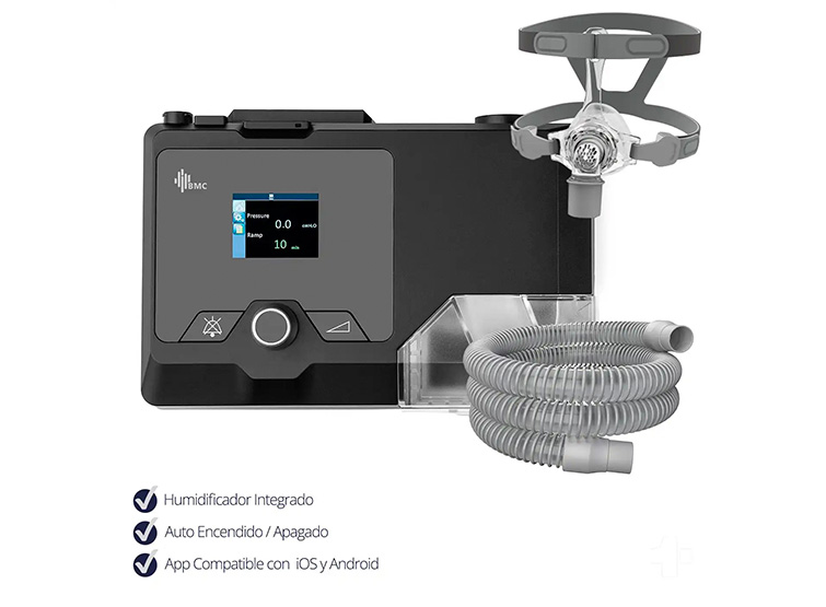 AUTO CPAP RESMART TOPMEDIC G2S A20 TUBO ESTÁNDAR + MASCARA NASAL M - 1