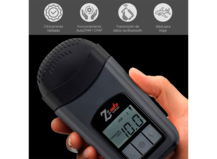 AUTO CPAP TOPMEDIC PORTÁTIL COMPACTO SILENCIOSO BREAS Z2 - 3
