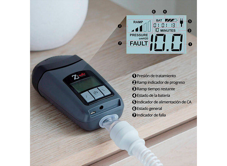AUTO CPAP TOPMEDIC PORTÁTIL COMPACTO SILENCIOSO BREAS Z2 - 4