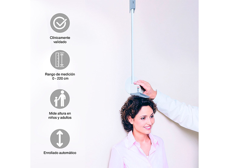 TALLÍMETRO TOPMEDIC SECA 206 DE PARED NINOS Y ADULTOS - 3
