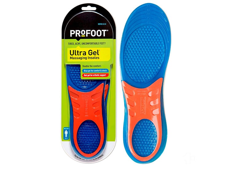 PLANTILLAS TOPMEDIC ORTOPÉDICAS RECORTABLE MASAJE ULTRA GEL - 1