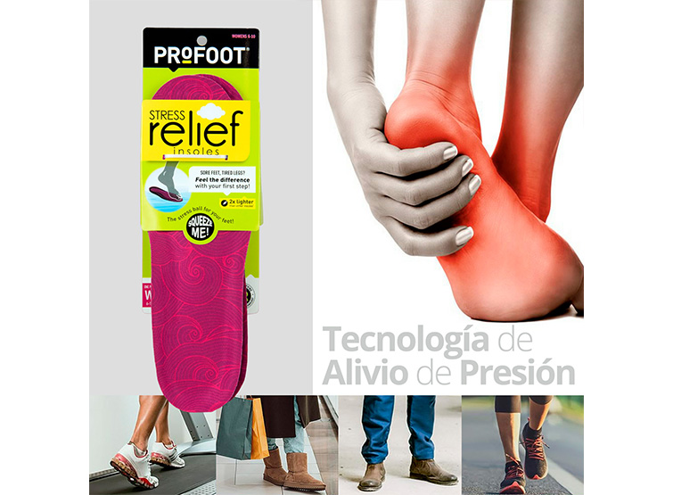 PLANTILLAS TOPMEDIC ORTOPÉDICAS RECORTABLE ALIVIAR EL ESTRÉS - 5
