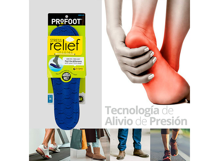 PLANTILLAS TOPMEDIC ORTOPÉDICAS RECORTABLE ALIVIAR EL ESTRÉS - 5