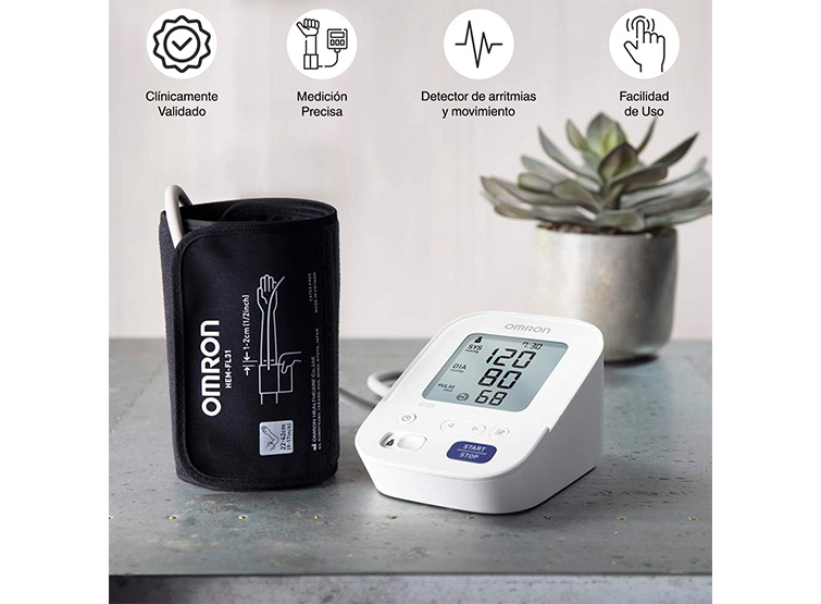TOMA PRESIÓN DIGITAL DE BRAZO OMRON 7154 + BZTE ADULTO Y PEDIÁTRICO + ADAPTADOR ELÉCTRICO - 3