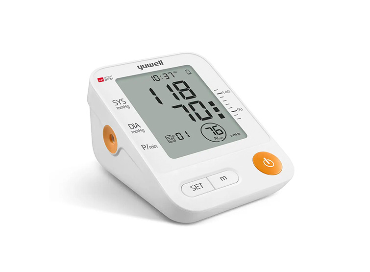 TOMA PRESIÓN DIGITAL DE BRAZO YUWELL YE670D + BZTE ADULTO Y PEDIÁTRICO + ADAPTADOR ELÉCTRICO - 2