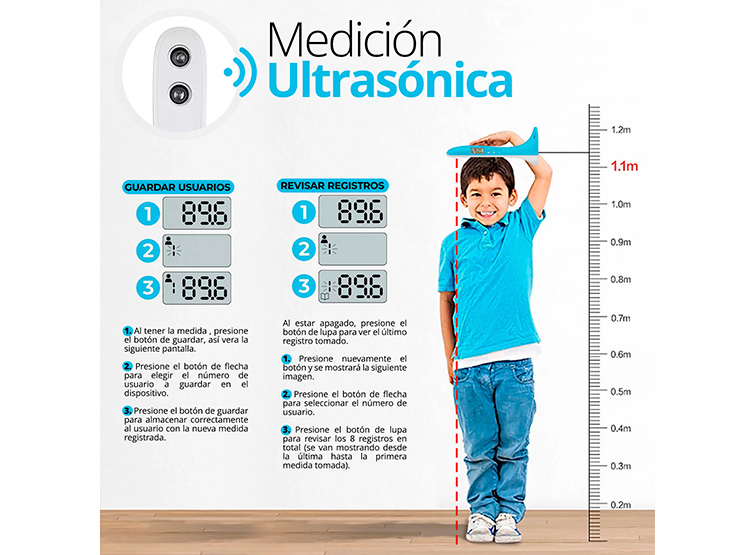 TOMA PRESIÓN DIGITAL DE BRAZO YUWELL YE660D CON VOZ + TALLÍMETRO DIGITAL - 3