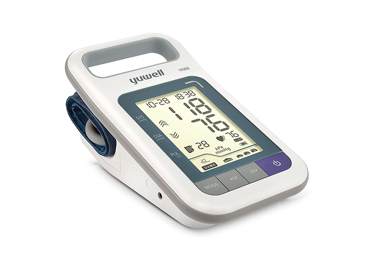 TOMA PRESIÓN DIGITAL DE BRAZO YUWELL YE680E DUAL + PEDESTAL - 2