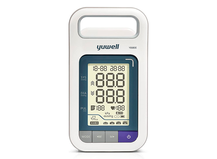 TOMA PRESIÓN DIGITAL DE BRAZO YUWELL YE680E DUAL + PEDESTAL - 3