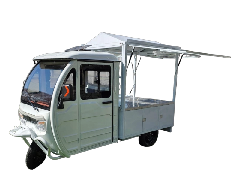 TRICICLO 'TORITO' ELECTRICO MINI FOOD TRUCK - 1.200W - 1