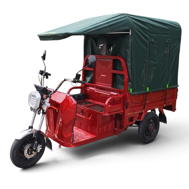 TRICICLO 'TORITO' BENCINA + ELECTRICIDAD  PARA 500 KILOS - 800W - 1