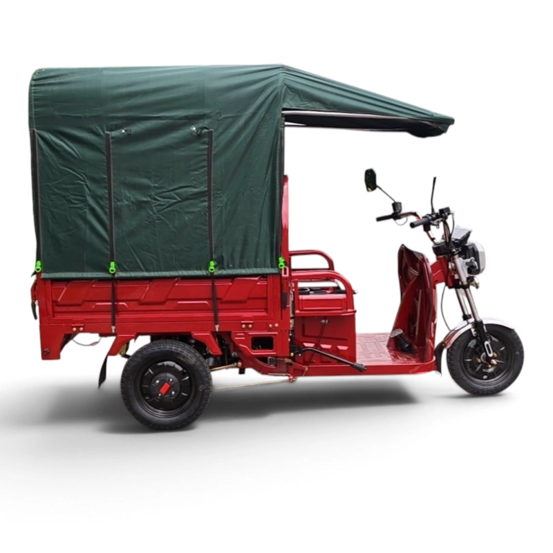 TRICICLO 'TORITO' BENCINA + ELECTRICIDAD  PARA 500 KILOS - 800W - 4