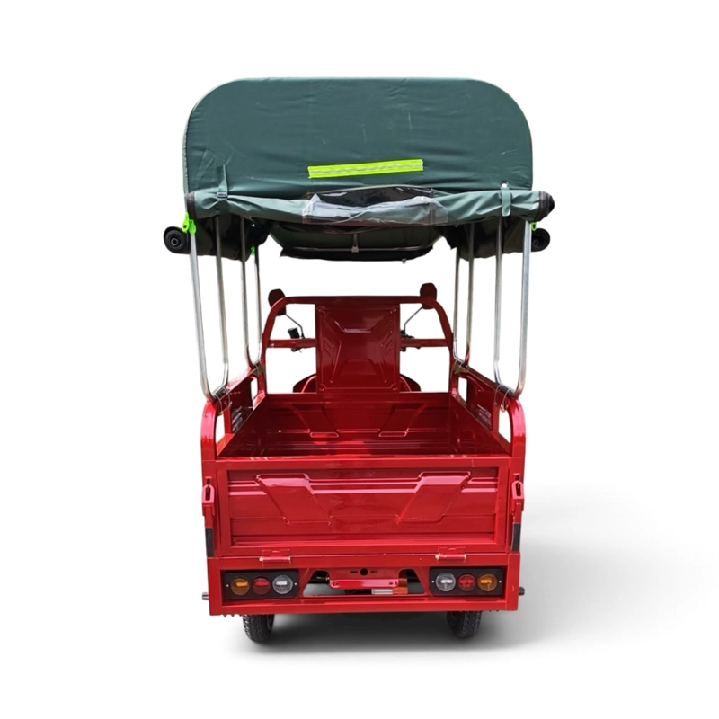 TRICICLO 'TORITO' BENCINA + ELECTRICIDAD  PARA 500 KILOS - 800W - 6