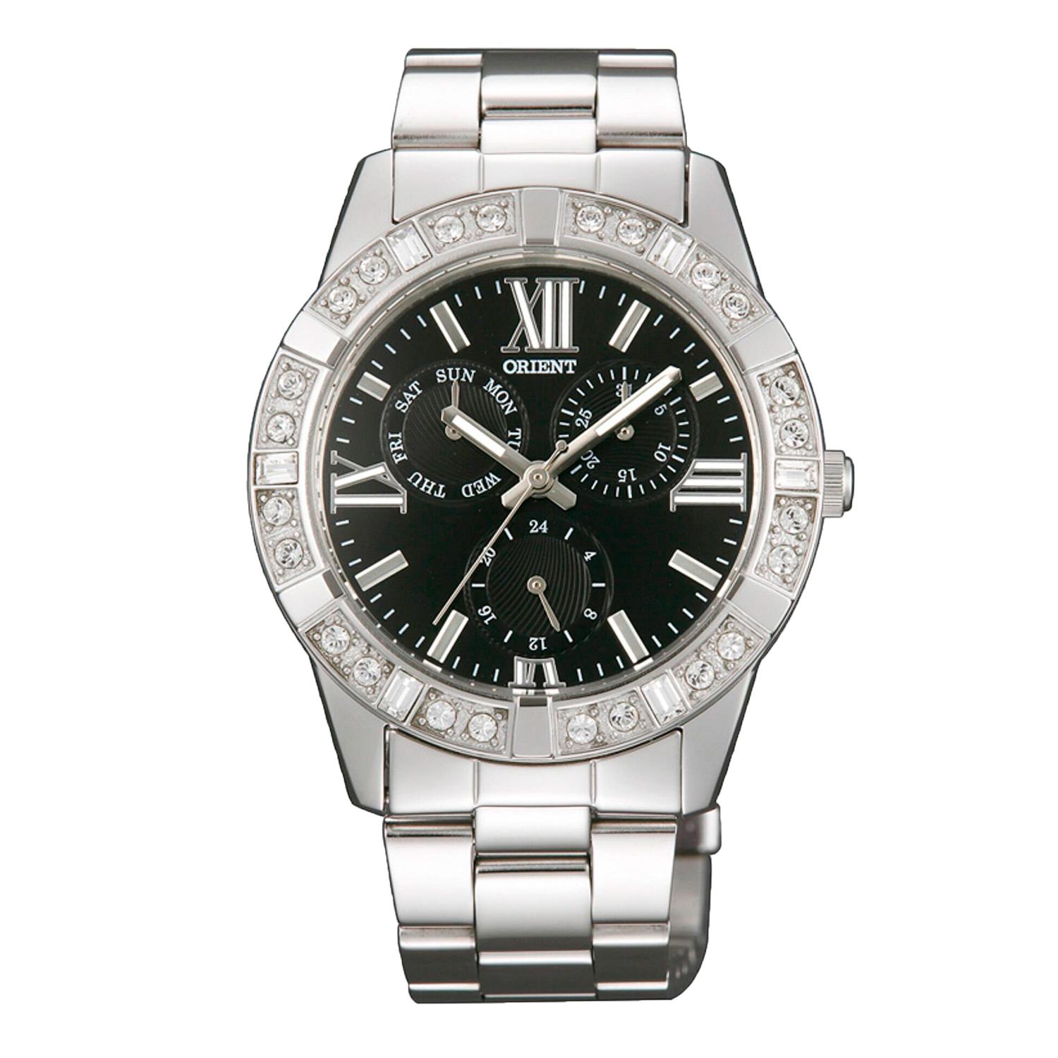 RELOJ ORIENT MUJER CASUAL PLATEADO