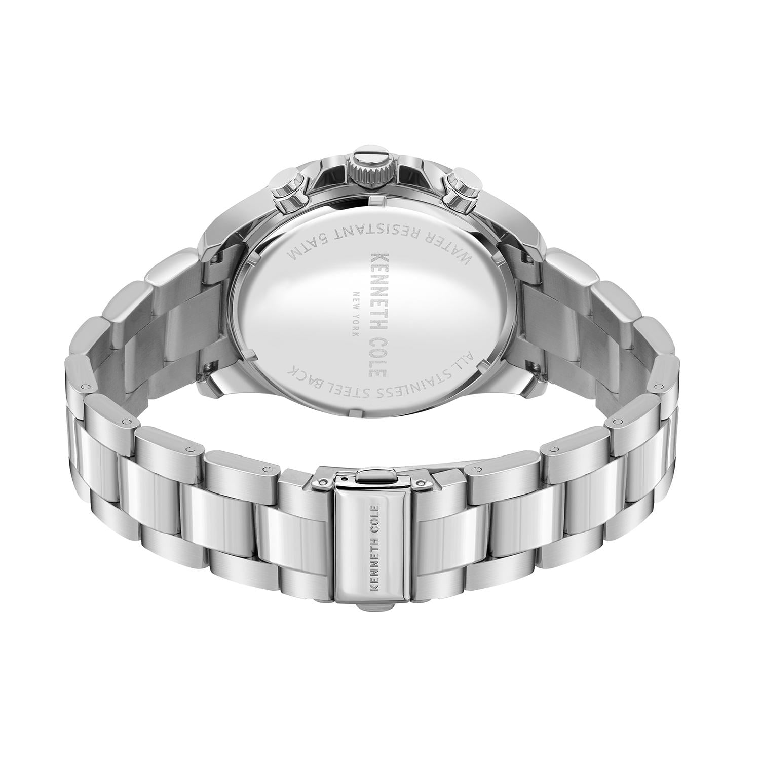 RELOJ KENNETH COLE HOMBRE PLATEADO - 2