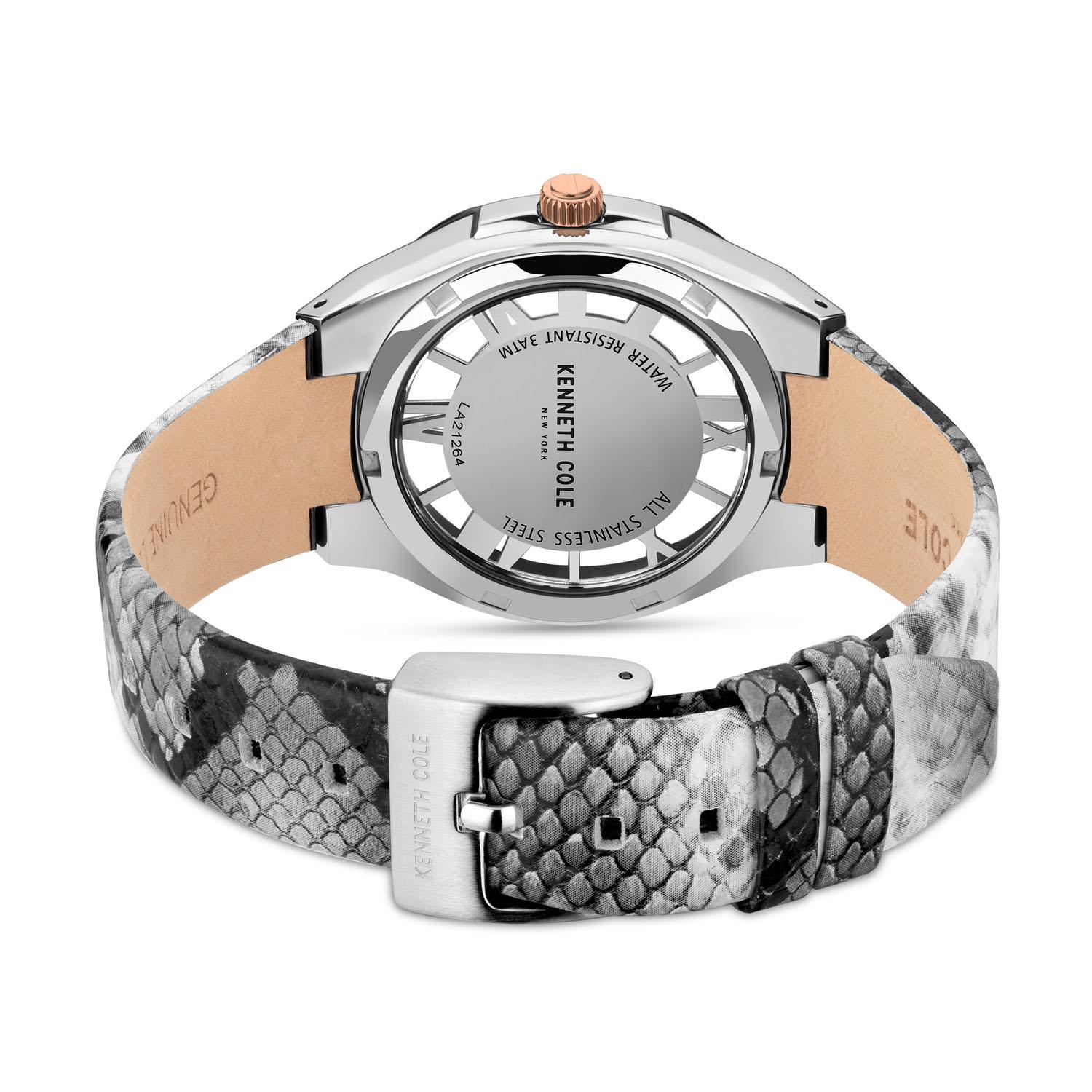 RELOJ KENNETH COLE NEW YORK KCWLA2126402 GRIS MUJER - 2