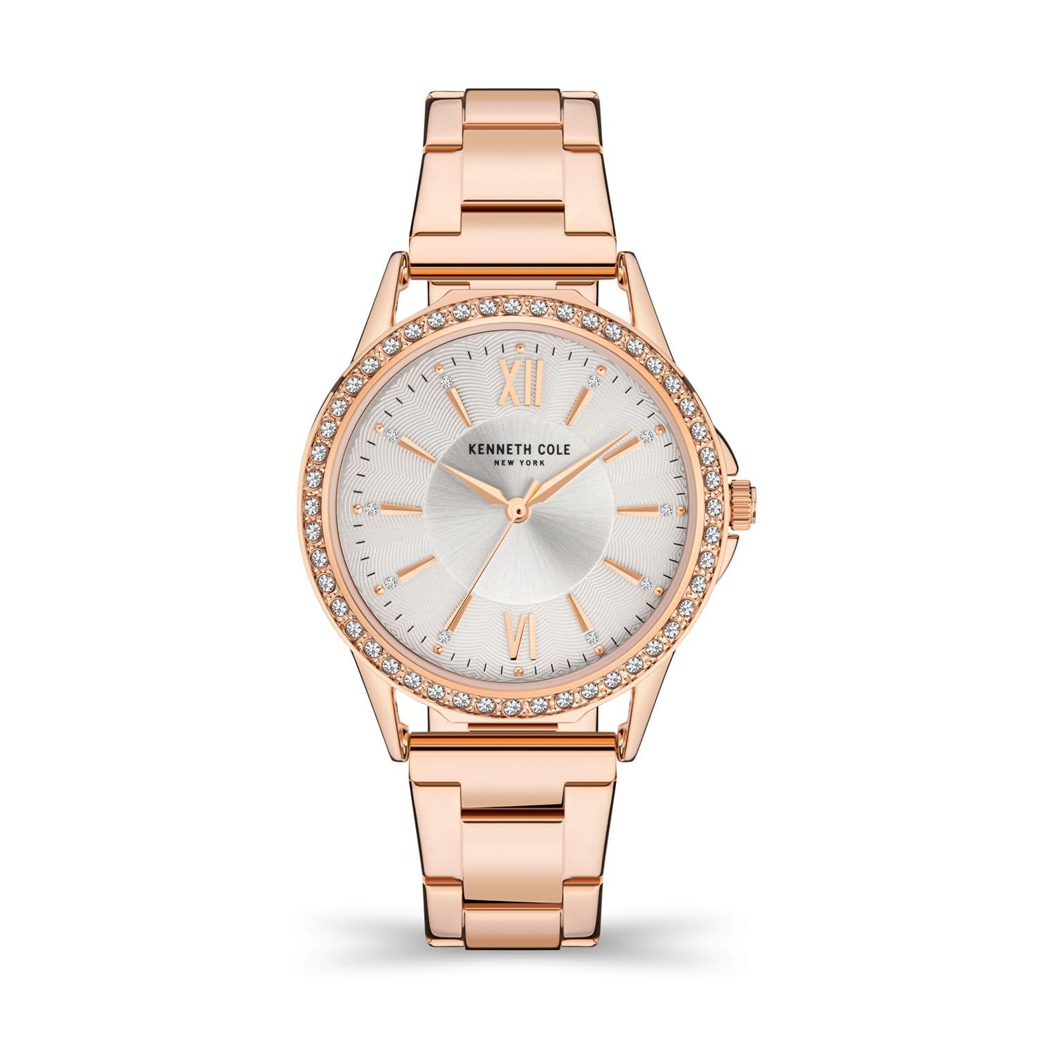 RELOJ KENNETH COLE NEW YORK KCWLG2176502 ORO ROSA MUJER - 1