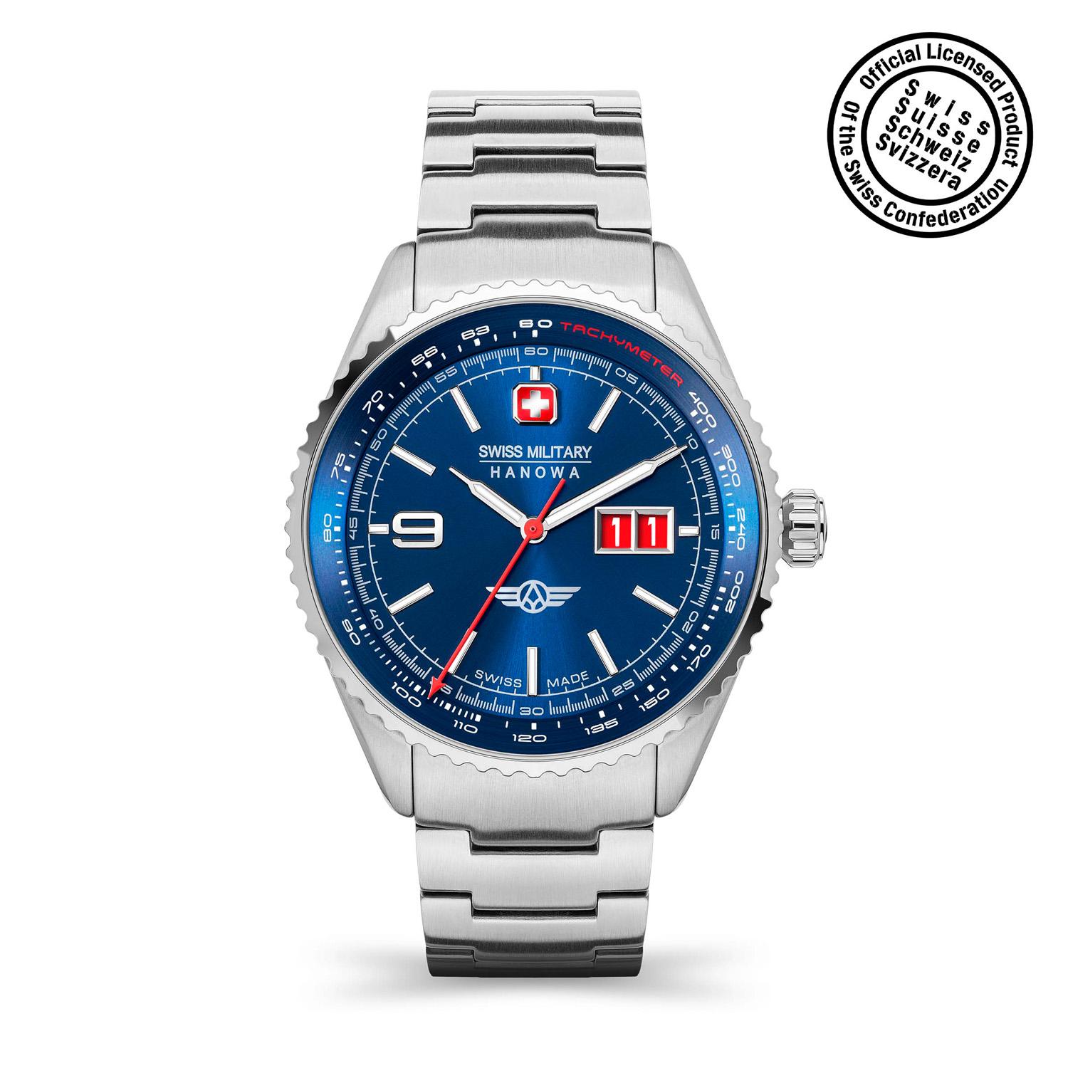 RELOJ SWISS MILITARY HANOWA SMWGH2101005 PLATEADO HOMBRE