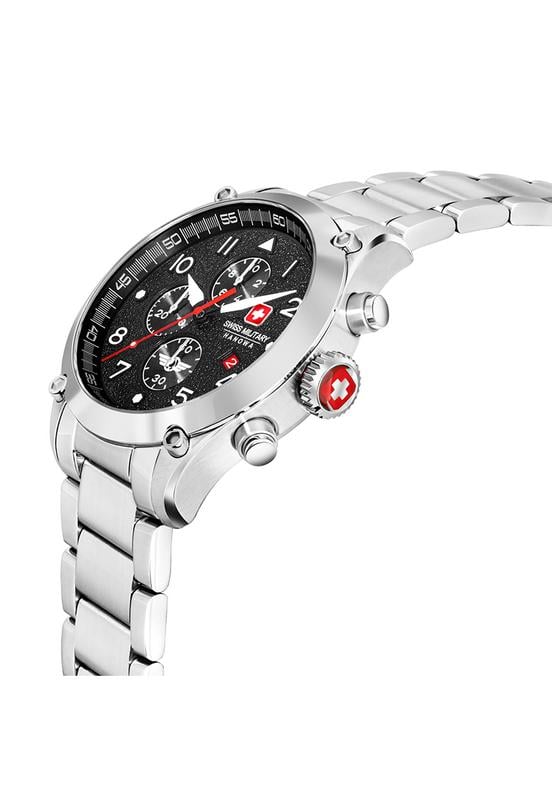 RELOJ DE PULSERA SWISS MILITARY SMWGI2101501 PLATEADO HOMBRE - 3