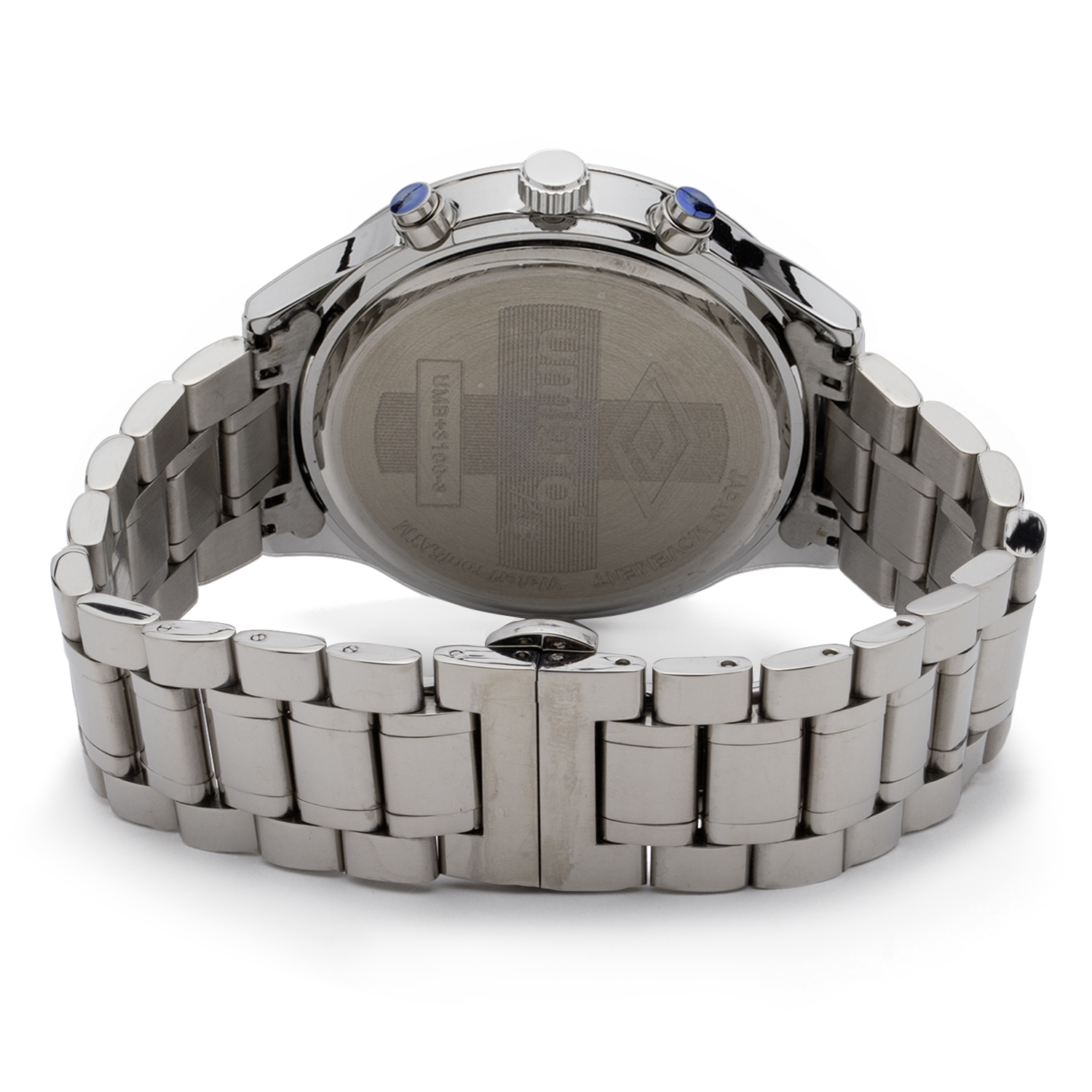 RELOJ UMBRO PLUS UMBP-3100-3 PLATEADO HOMBRE - 2