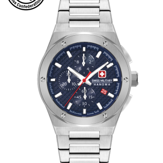 RELOJ SWISS MILITARY HANOWA SMWGI2101702 PLATEADO HOMBRE | PLATA - 1