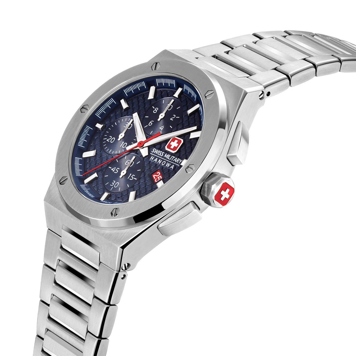 RELOJ SWISS MILITARY HANOWA SMWGI2101702 PLATEADO HOMBRE | PLATA - 3