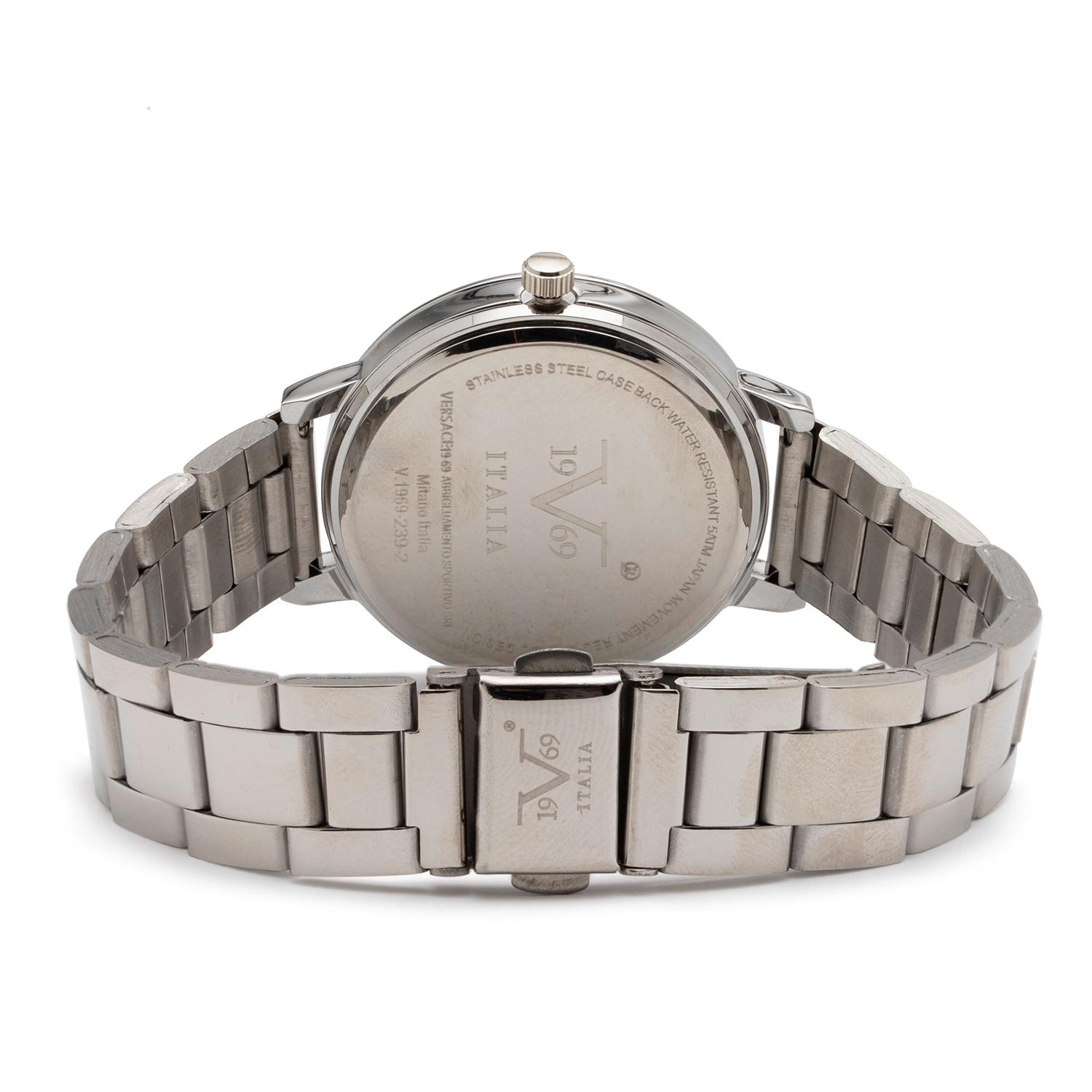 RELOJ 19V69 ITALIA V1969-239-2 PLATEADO MUJER