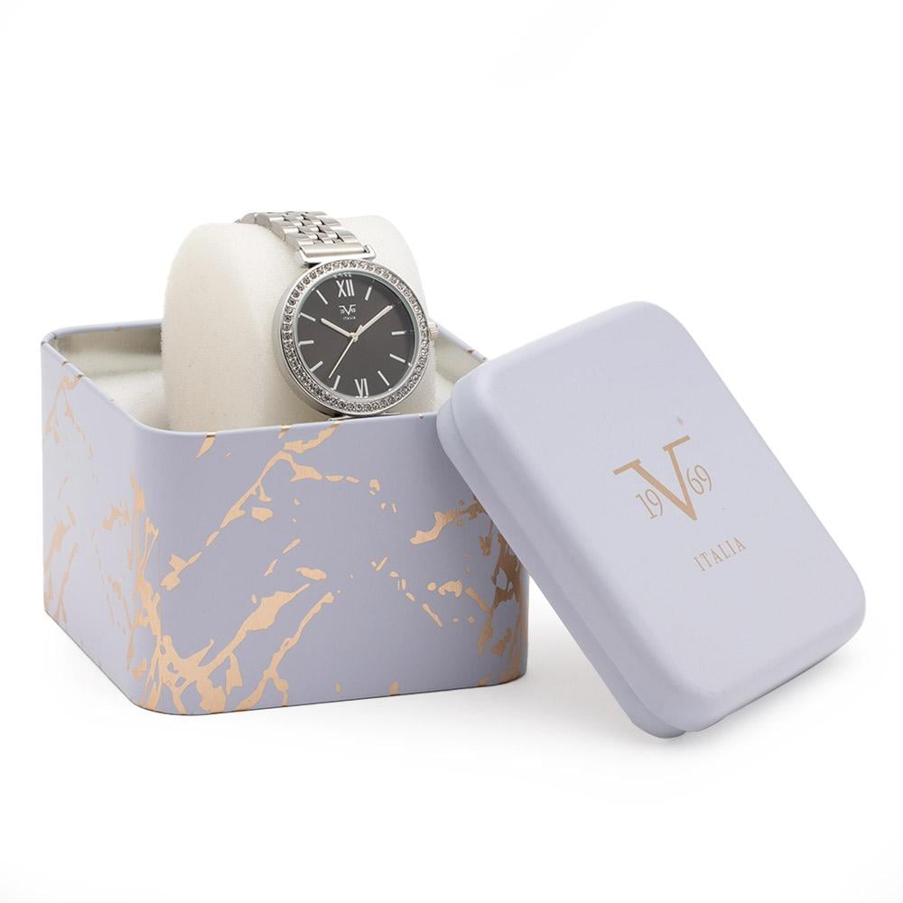 RELOJ 19V69 ITALIA V1969-247-2 PLATEADO MUJER - 4