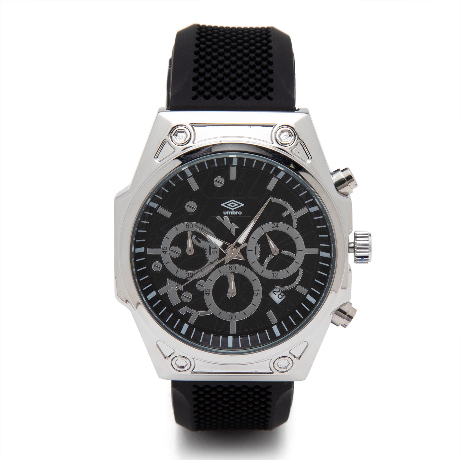 RELOJ UMBRO PLUS UMBP-5000-2 NEGRO HOMBRE - 1