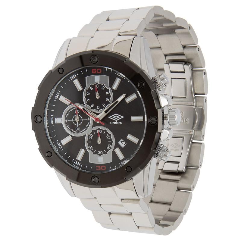 RELOJ UMBRO PLUS UMBP-5200-3 PLATEADO HOMBRE - 3