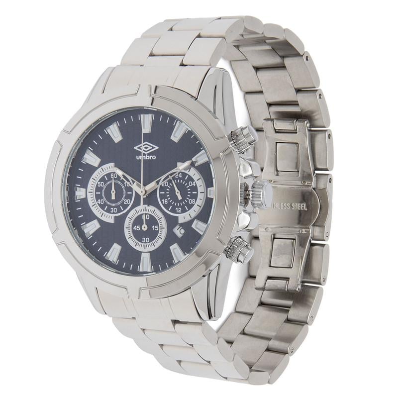 RELOJ UMBRO PLUS UMBP-5800-6 PLATEADO HOMBRE - 3